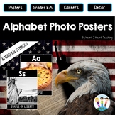 Alphabet Posters: American Symbols with Real-Life Photos (A to Z)