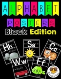 Alphabet Posters - Black Edition