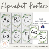 Alphabet Posters | Botanical Theme | Modern Greenery Farmh