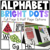 Alphabet Posters {Bright Dots}