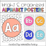 Alphabet Posters | Bright & Organized