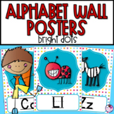 Alphabet Posters | Bright Small Dots