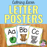 Alphabet Posters | Calming Colors Classroom Decor