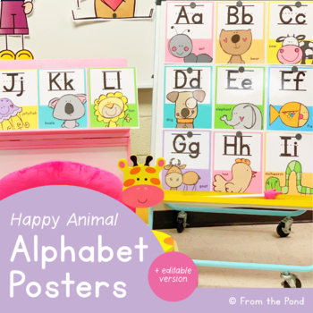 Preview of Alphabet Posters Classroom Decor