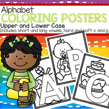 Alphabet Coloring Book and Posters