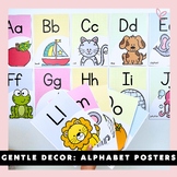 Alphabet Posters | Gentle Decor