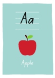 Alphabet Posters | Modern Classroom Decor | Calming Neutra