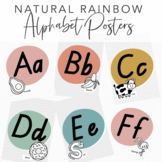 Alphabet Posters - Natural Rainbow - Queensland Beginners 