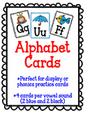 Alphabet Posters- Phonics Cards