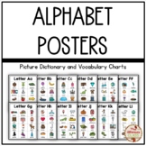 Alphabet Posters (Picture Dictionary/Vocabulary Charts)