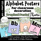 Alphabet Posters FUN Font BLACK and WHITE Pictures Tropica