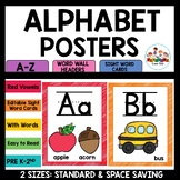 Alphabet Posters Rainbow Classroom Decor