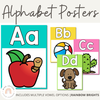 Alphabet Letter Pictures  Display Posters (Teacher-Made)