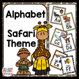 Alphabet Posters Safari Theme