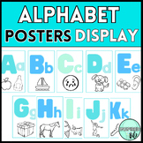 Alphabet Posters | Shades of Blue Classroom Decor
