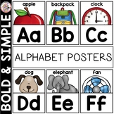 Alphabet Posters - Simple & Bold