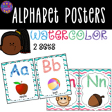 Alphabet Posters Watercolor