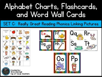 Alphabet Letters Wall Chart Cards - Alphabet Posters