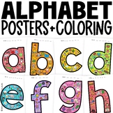 Alphabet Posters and Coloring Pages | Lowercase Bulletin B