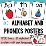 Alphabet and Phonics Posters