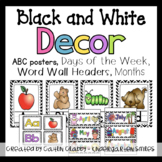 Alphabet Posters and Word Wall Headers (Polka Dot )