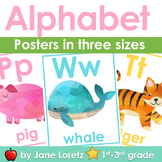 Alphabet Posters-animals