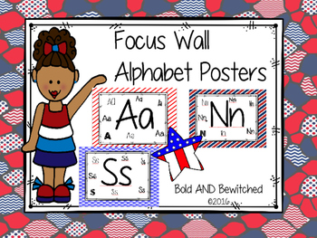 Preview of Alphabet Posters for Focus Wall