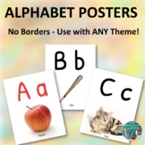 Alphabet Posters or Flash Cards for Any Classroom Decor Th