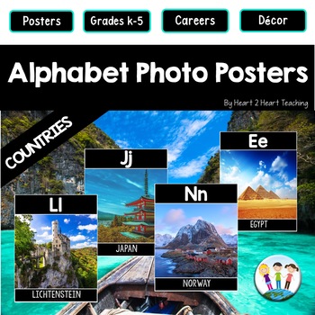 Preview of Alphabet Posters with Photographs Travel to New Places This Year (A to Z)
