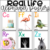 Alphabet Posters with Real Life Pictures | Autism Friendly
