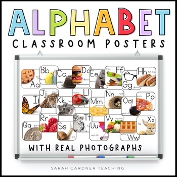 Preview of Alphabet Posters with Photographs