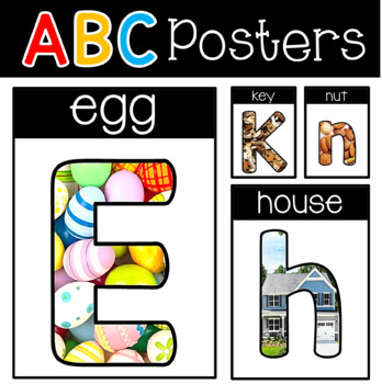 Preview of Real World Alphabet Posters