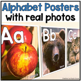 Alphabet Posters with Real Pictures for Classroom Decor