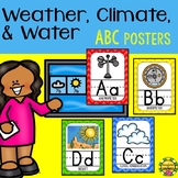 Alphabet Posters with a Science Theme