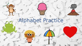 Preview of Alphabet Practice