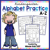 Kindergarten Alphabet Practice