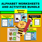 Alphabet Practice Activities And Worksheets Bundle