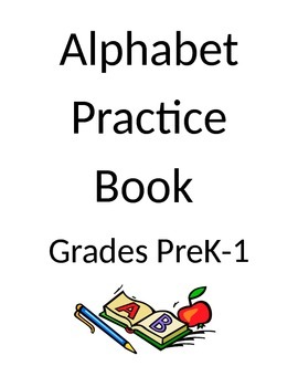Preview of Alphabet Practice Book