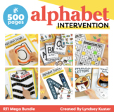 Alphabet Intervention Bundle - Centers & Small Group Inter