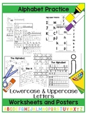 Alphabet Practice - Lowercase and Capital Letters - No PRE