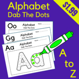 Alphabet Practice | Dab The Dots | Letter Tracing