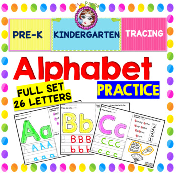 Preview of Alphabet Practice Full Set