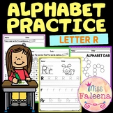 Alphabet Practice Letter R | Print & Digital | Google Slides