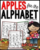 Alphabet Practice Pages - A to Z - Apples