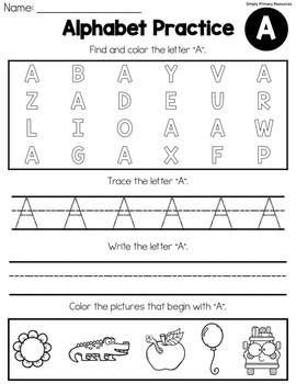 alphabet handwriting practice pages abc worksheets letter sounds