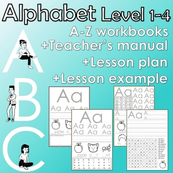 Preview of Alphabet Practice Workbook BUNDLE