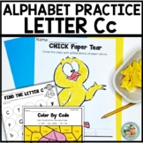 Alphabet Practice Worksheets | LETTER C Activities & Crafts