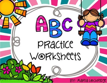Preview of Alphabet Practice (Write, Draw, Capital/Lowercase ID, Sound, Sequence)