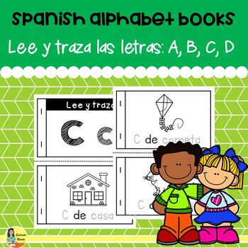 Alphabet Practice in Spanish - Lee y escribe A, B, C, D by ...