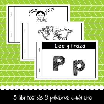 Libritos Del Alfabeto Spanish Alphabet Books Lee Y Escribe M N N O P